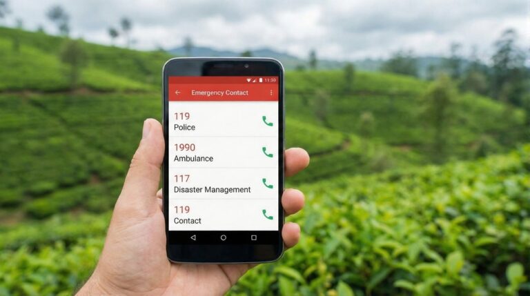 Stay Safe in Sri Lanka: Essential Emergency Contact Numbers for Travelers During Severe Weather Stay Safe in Sri Lanka: Essential Emergency Contact Numbers for Travelers During Severe Weather
